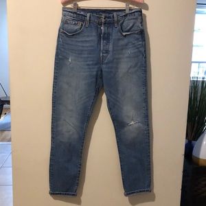 Levi 501 straight cut